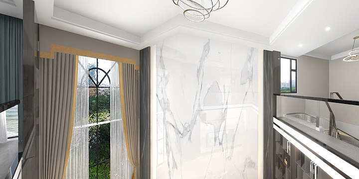 荷莲小叶室内设计-黄总别墅-副本-副本-装修设计方案