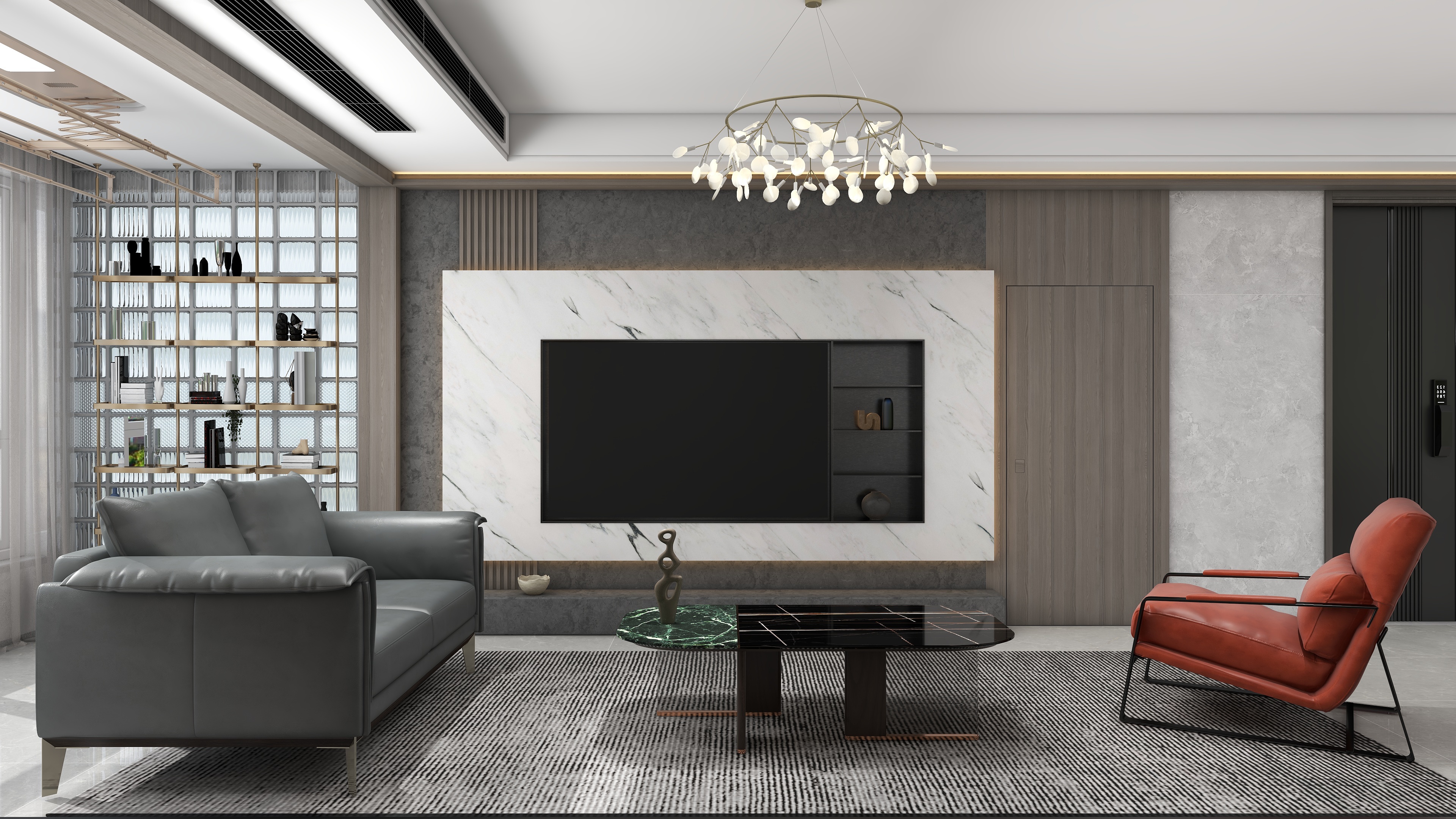 顾家家居iNdt-经典院子146㎡4室-装修设计方案