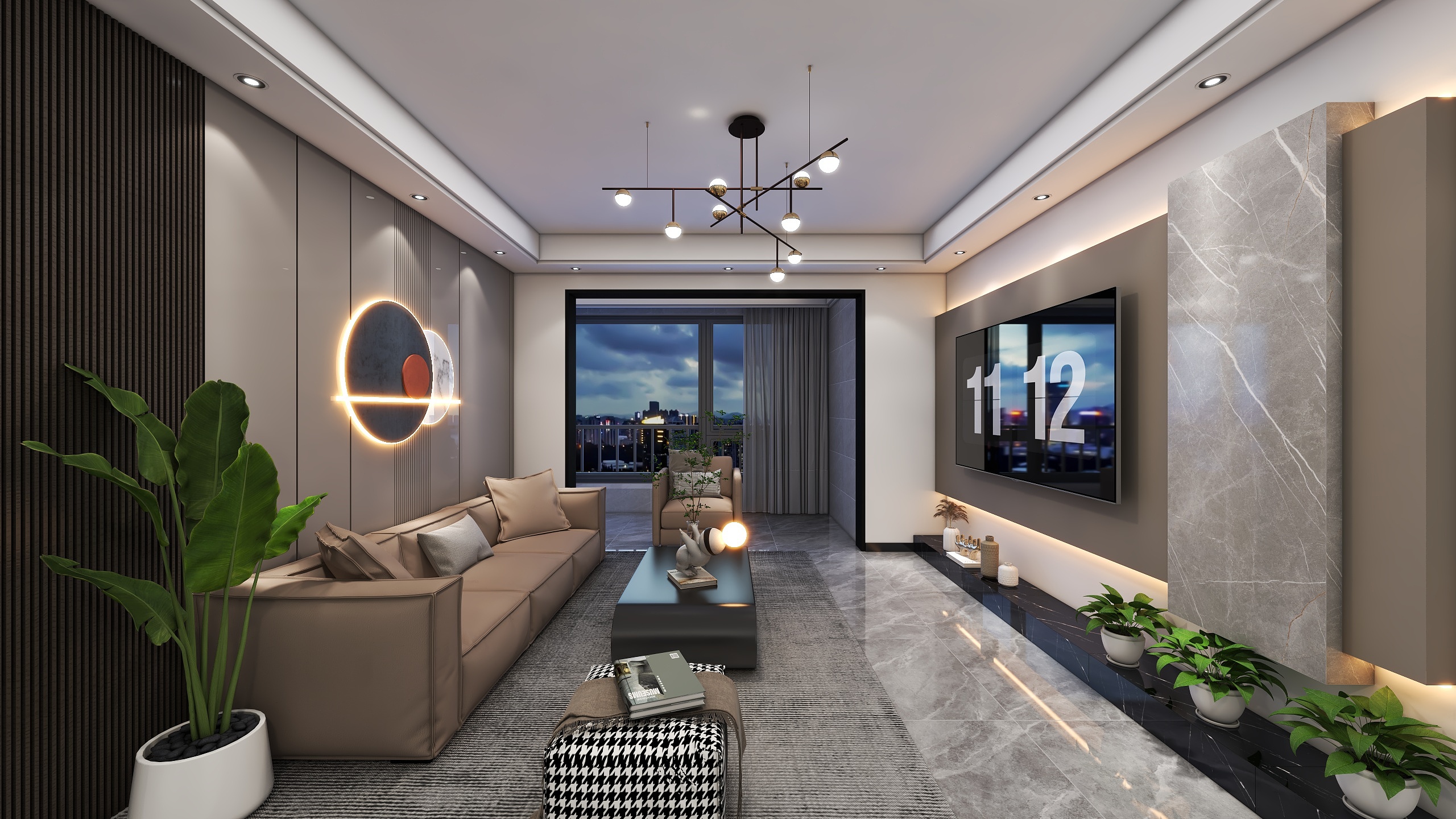 小張空间设计-现代简约-装修设计方案