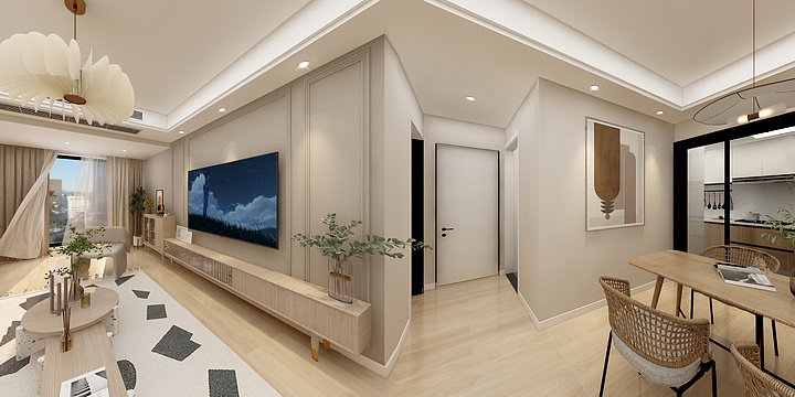 WEIYa7i-物流园公寓14-4-1-装修设计方案