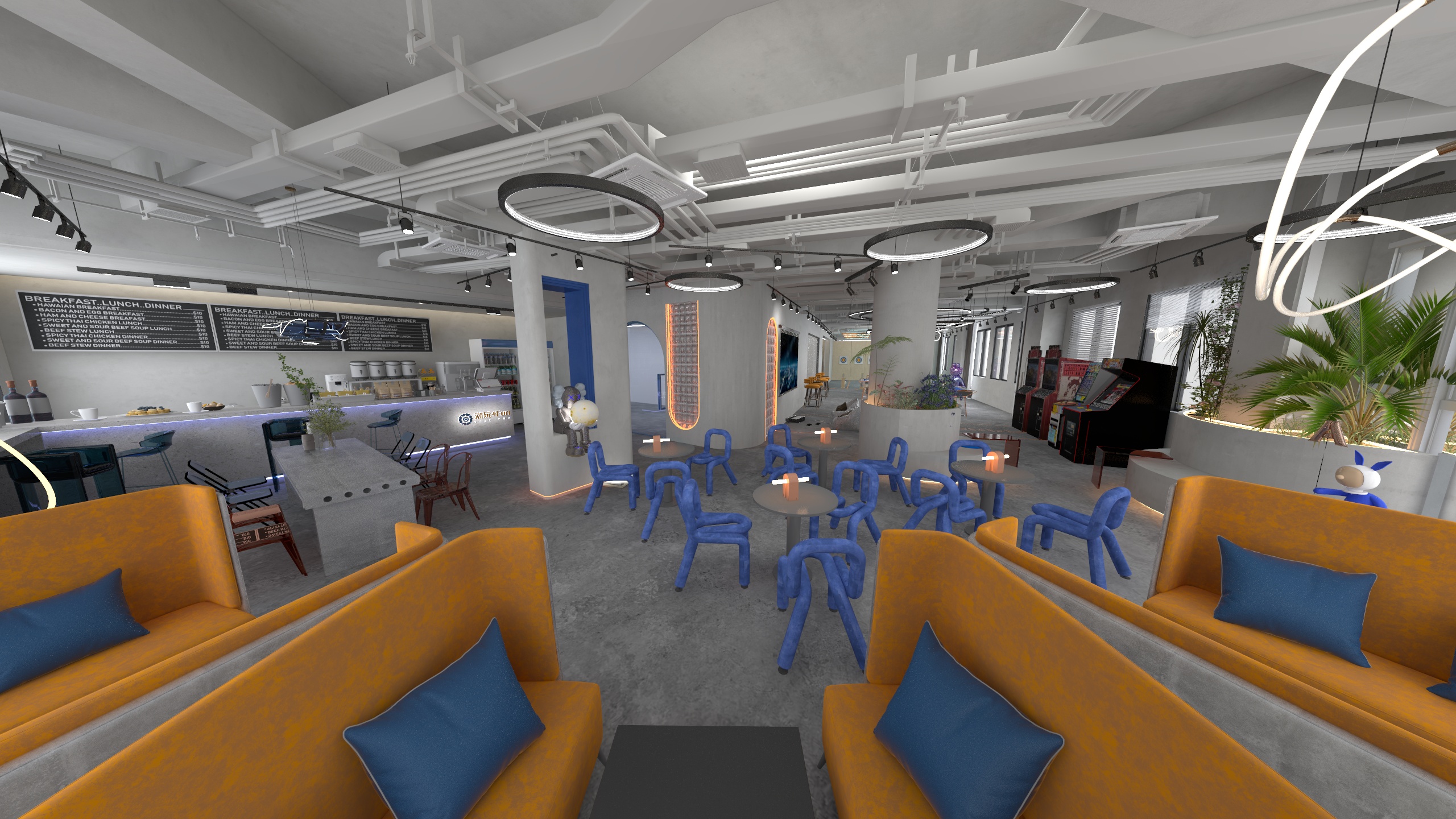 糯米设计-潮玩休闲屋0822.dwg-副本-装修设计方案