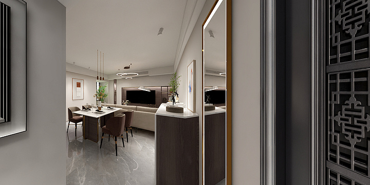 梵克空间设计-万科 余府-装修设计方案