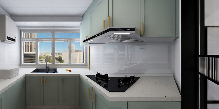 龙怡装饰设计-蓬达花园6-1-301-装修设计方案