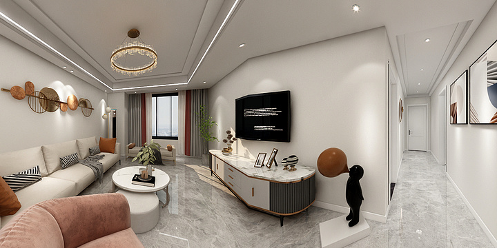 lN李宁-东津19区3-2201单女士（105㎡）-装修设计方案