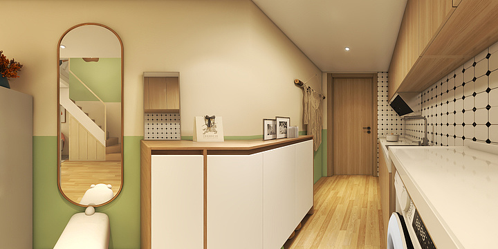 设计师熊熊-后海18-609效果-装修设计方案