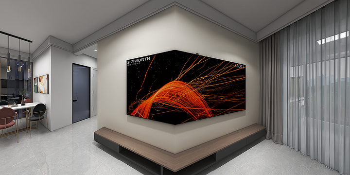 禅意设计设计始于自然-千禧城两室户型案例-装修设计方案