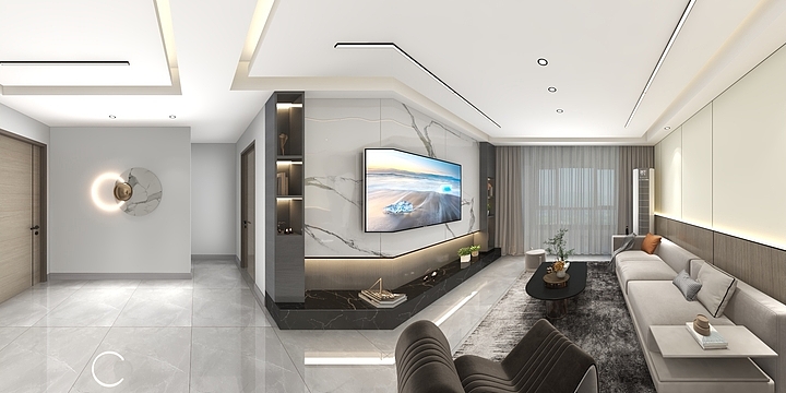 良居装饰设计师-红杨花园78-4-504-装修设计方案