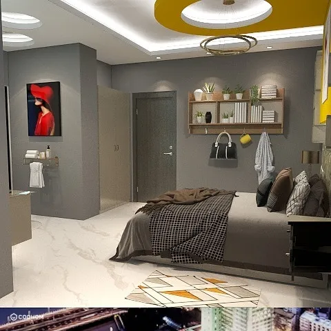 Mostafa Fahmy Allam的装修设计方案:modern master bedroom craft design