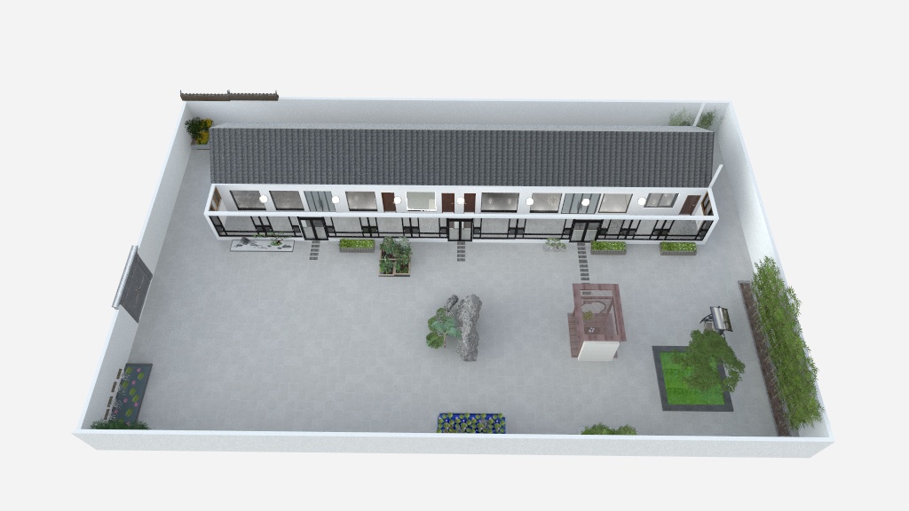 东方装饰设计咨询-庭院方案-装修设计方案