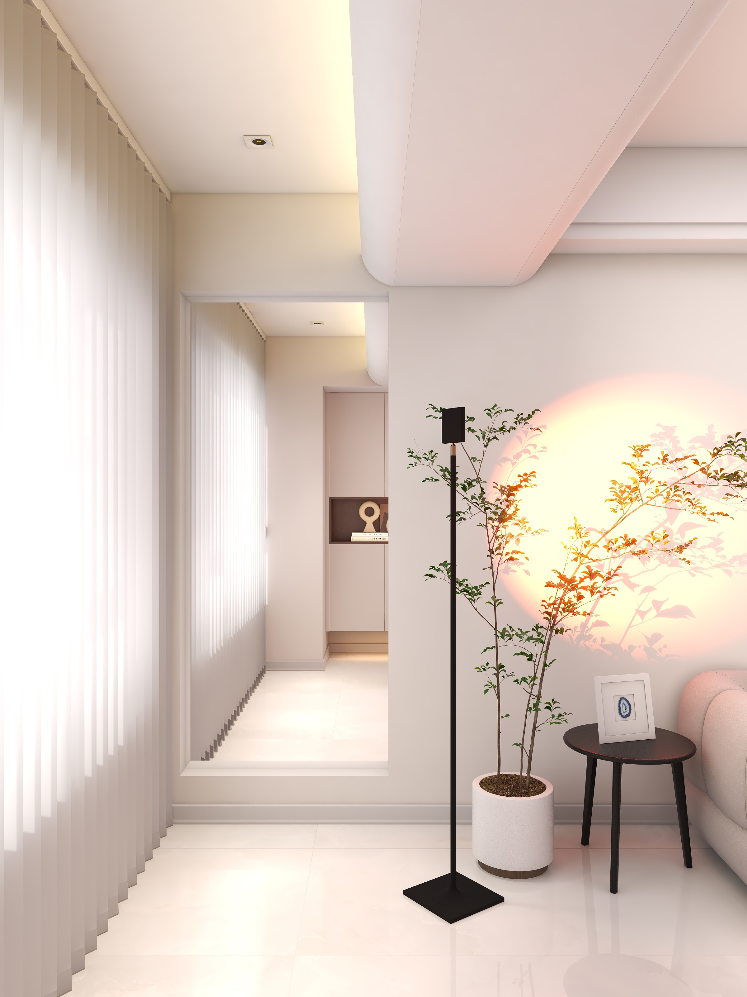 陈实-小三房改造设计|落日余晖|江湾壹号-装修设计方案