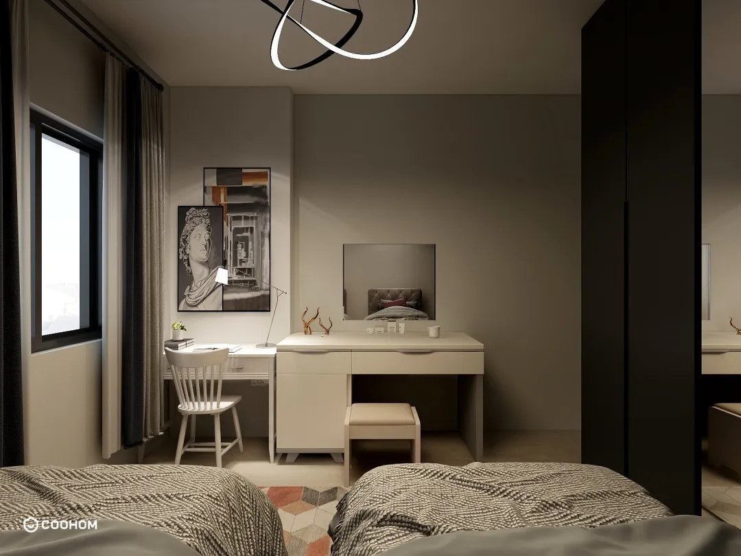 lolos1781997的装修设计方案:modern bedroom