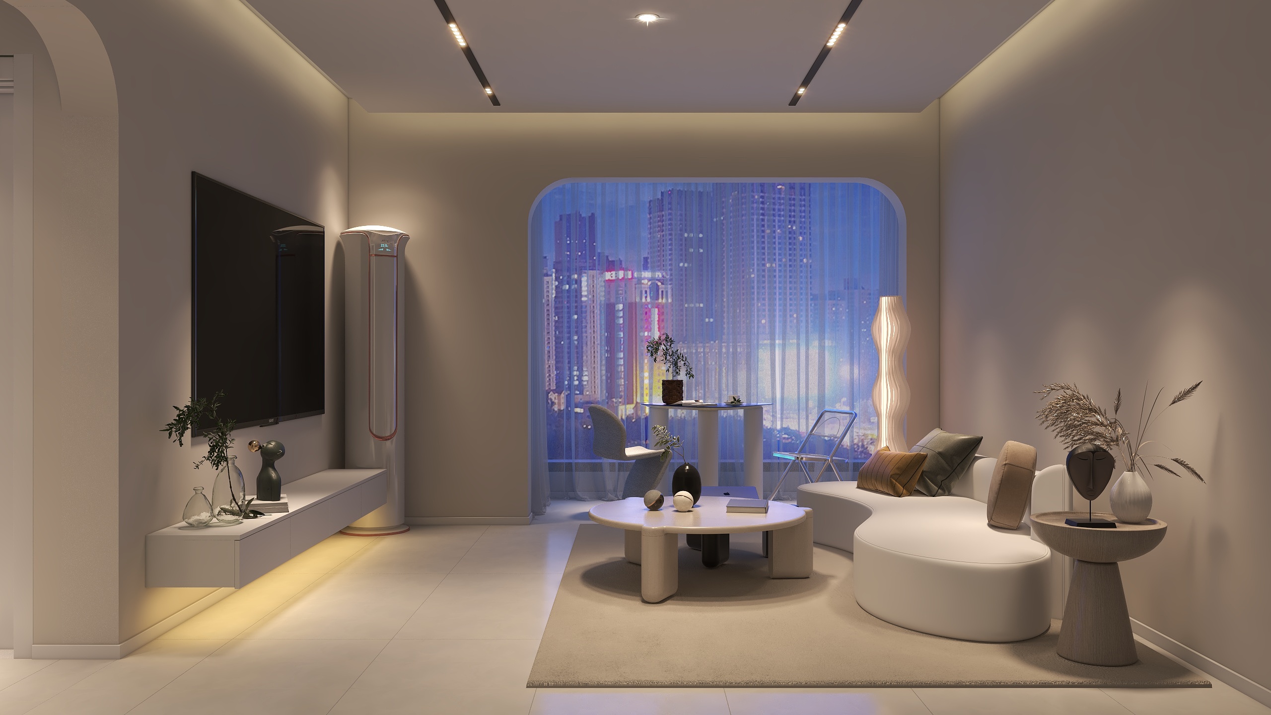 BR室內外设计-奶油风-装修设计方案