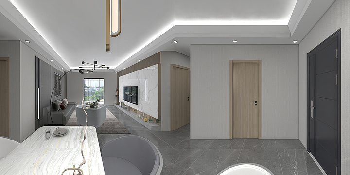 建筑2102郎佳宝-【空间方向】学习阶段作业-装修设计方案