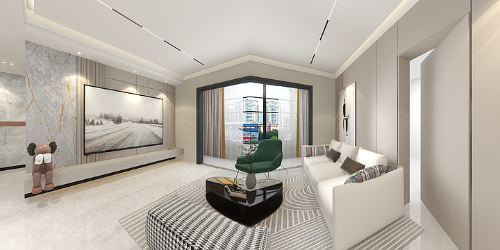 爱一二-轻奢-装修设计方案