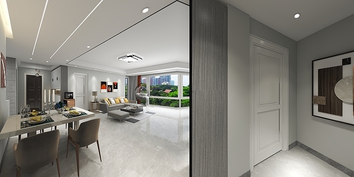 Mr李0916-石洋小区2栋2单元702-装修设计方案