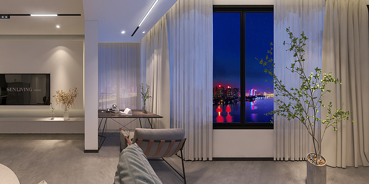 秦钰qinyu-陈府-装修设计方案