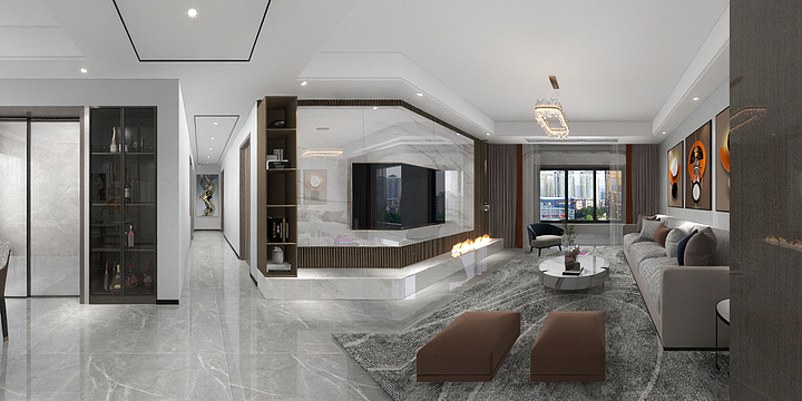 边城chenyan-现代-装修设计方案