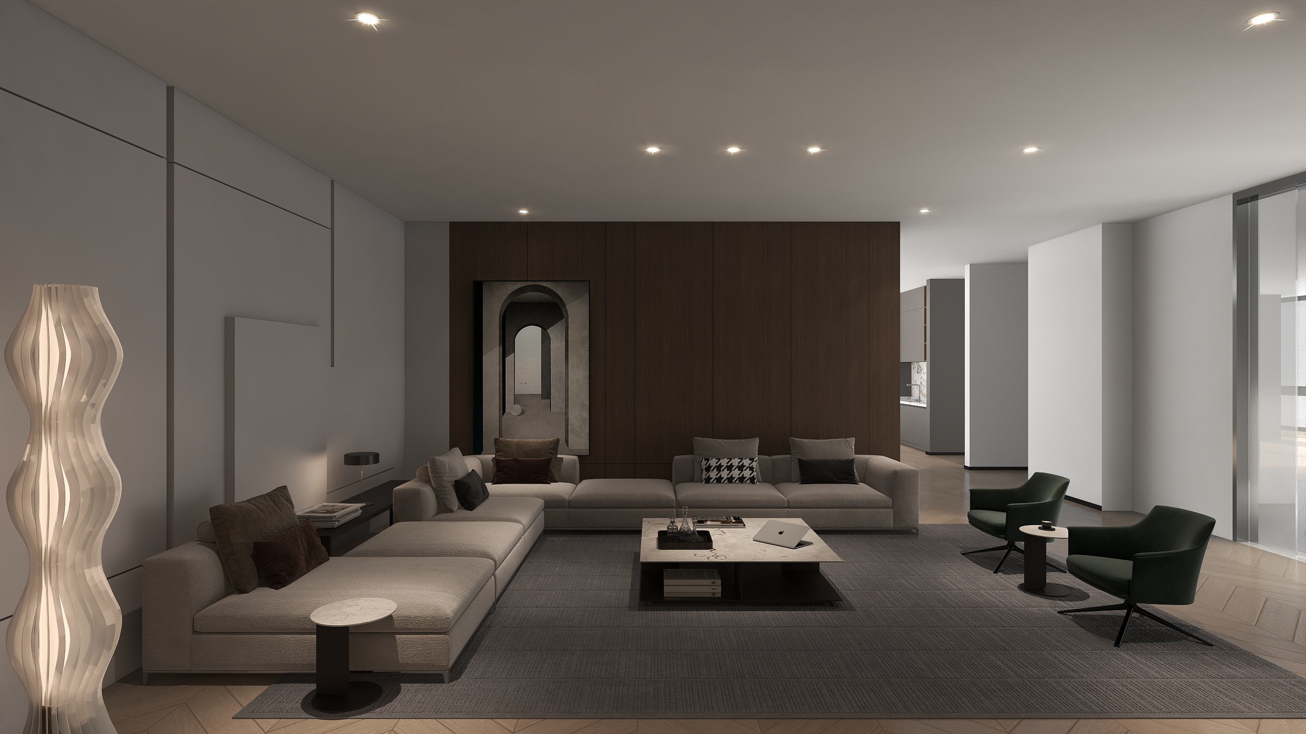 SAWA設計-客餐厅-装修设计方案