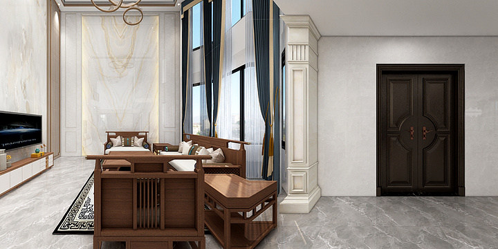 望江室内设计师-陈岭别墅2022.9.9. 层高3600 施工图-装修设计方案