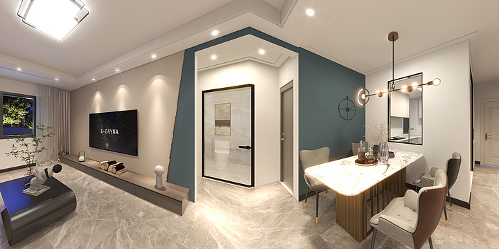 李I想-富丽6-2-602-装修设计方案