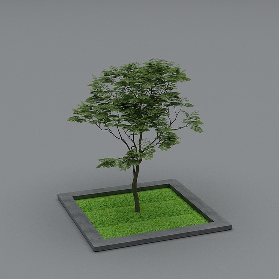 Modern Trees,green