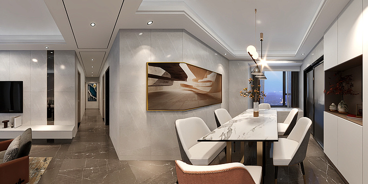 亿盛装饰设计-城央一品-装修设计方案