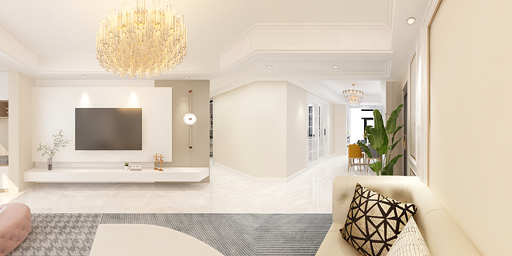 I效果图I.-觅物-北欧轻奢设计-装修设计方案