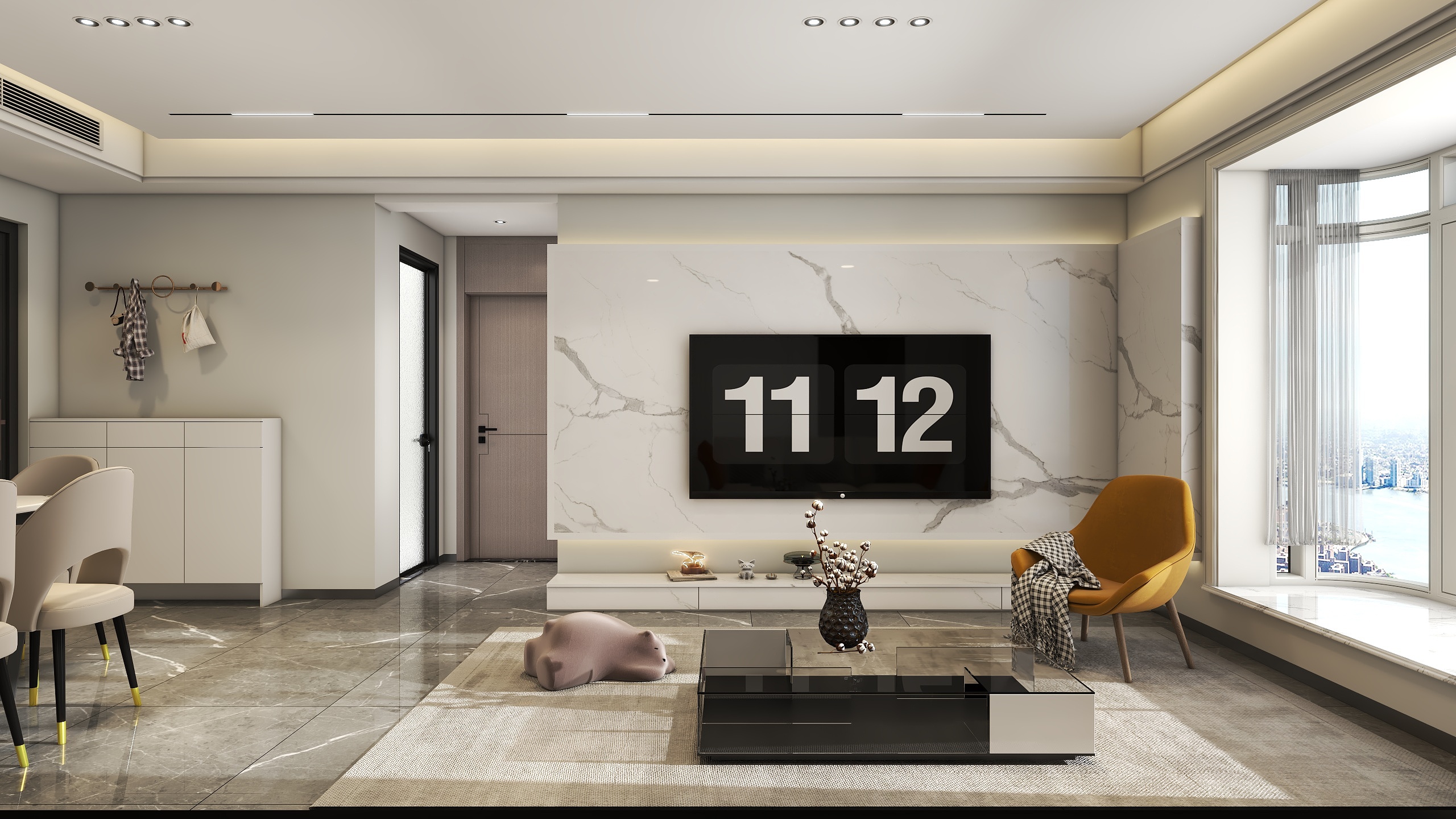 大象不吃草-中央公馆501-装修设计方案