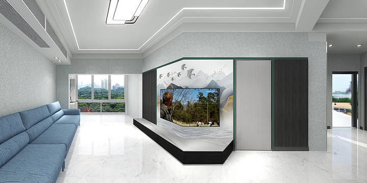 余明勇-恒大梅先生-方案2-装修设计方案