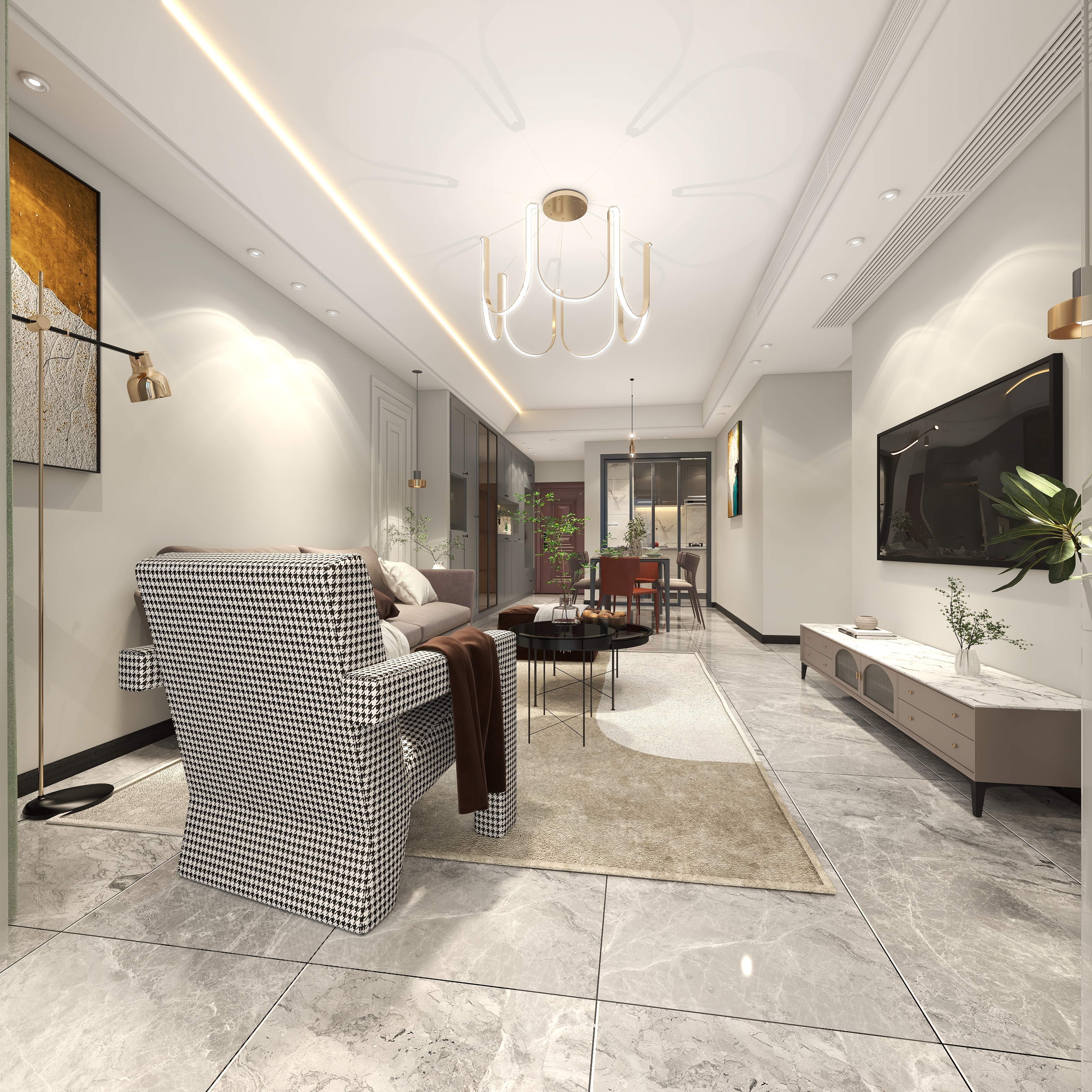 D空间设计事务所-现代风格-装修设计方案