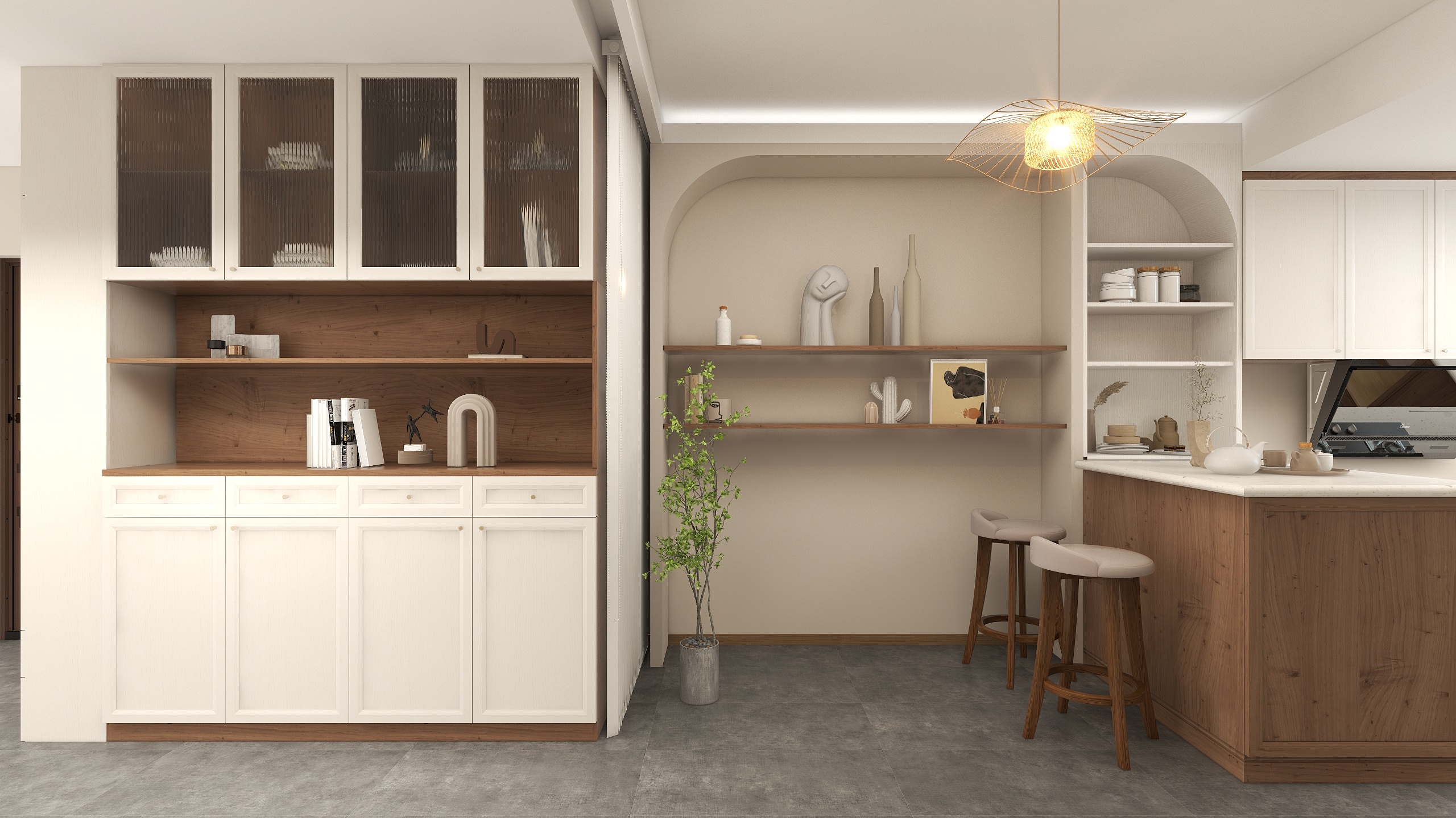 效果设计SJ-德馨苑9.1-装修设计方案