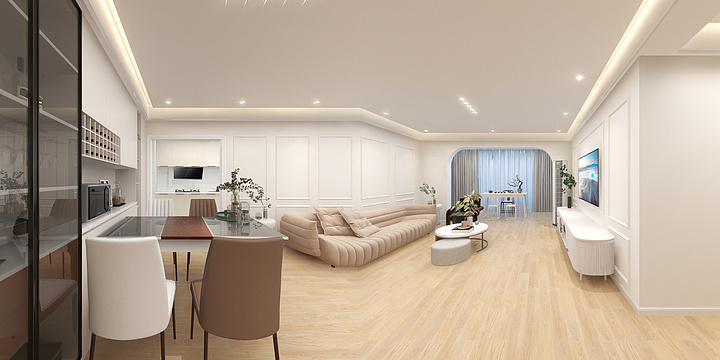 VIiln-逸景花园6栋一单元204-装修设计方案