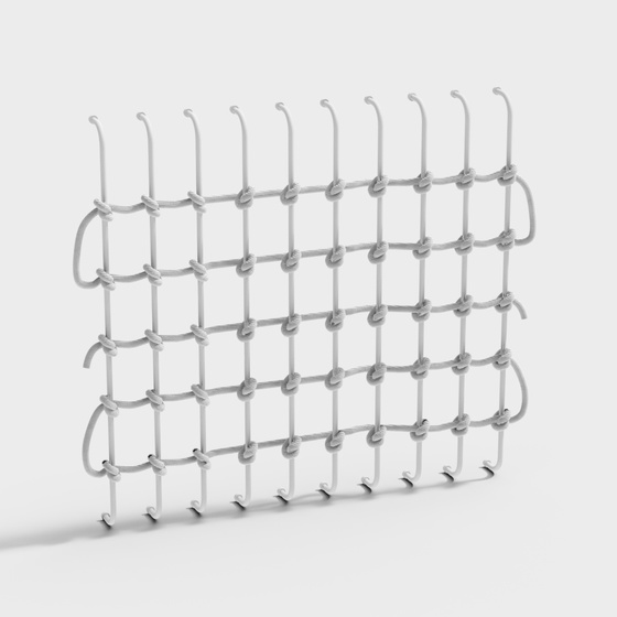 Guardrail Net 3D Model