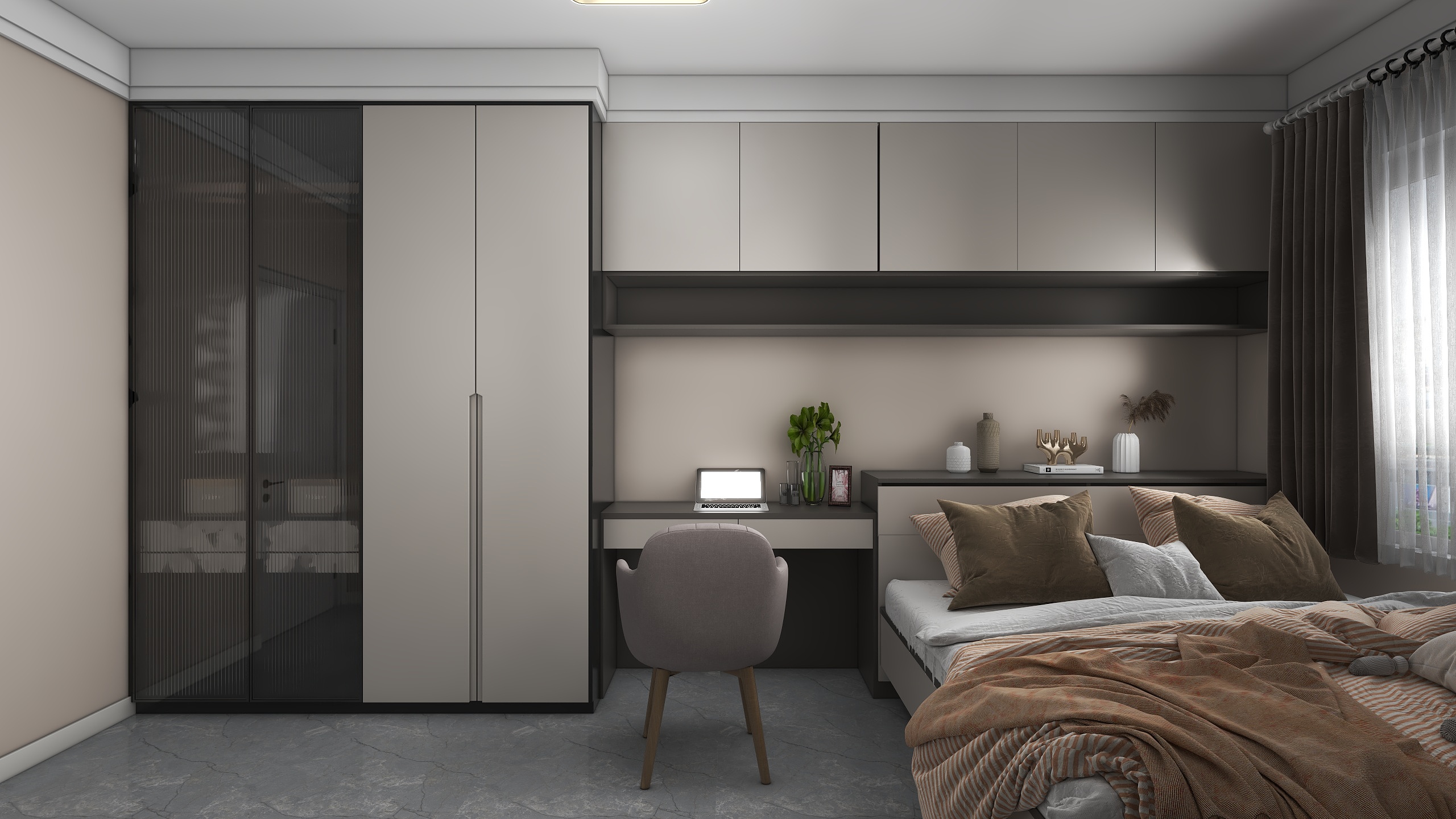 田鑫淼kgl-57平全屋定制柜-装修设计方案