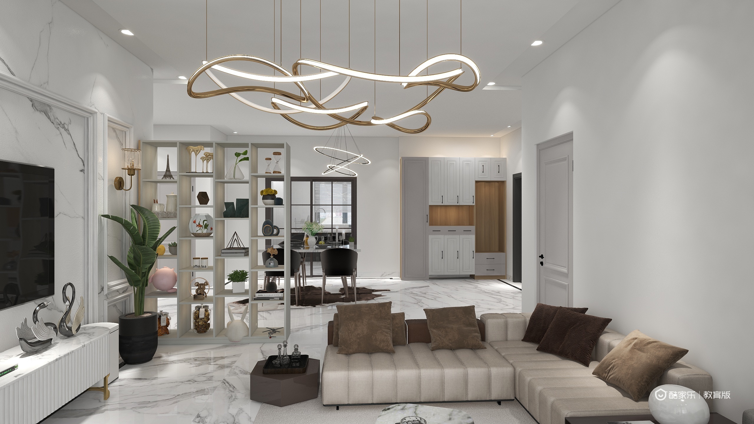 佳兆业玖珑山158㎡-装修设计方案