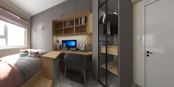 井杨高端设计事务所-天誉马先生.dwg-装修设计方案