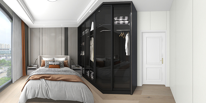 Romtsp-8.27三个卧室.dwg-装修设计方案