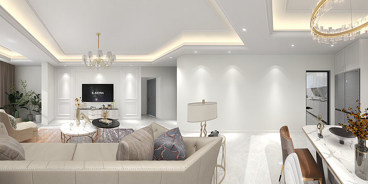 效果l-【8.28轻美式】 146平-装修设计方案