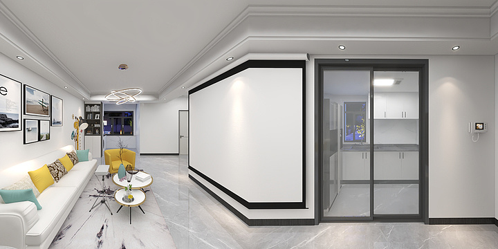 红鲤鱼与绿鲤鱼余鱼-中航城-装修设计方案