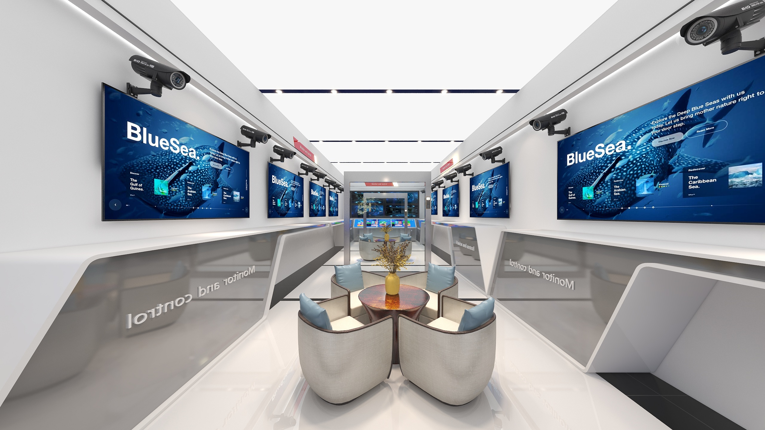 V小冰-监控展厅-装修设计方案