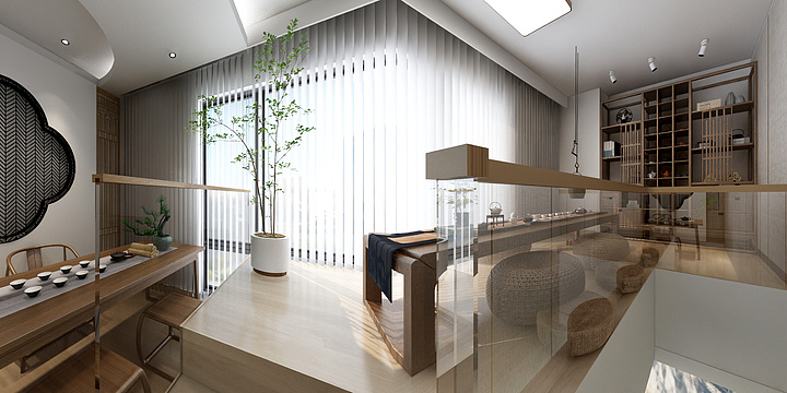 张玲Design-二楼包间.dwg-装修设计方案