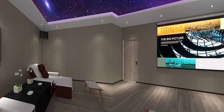 接家装工装设计-沙河足康阁养生会所-装修设计方案