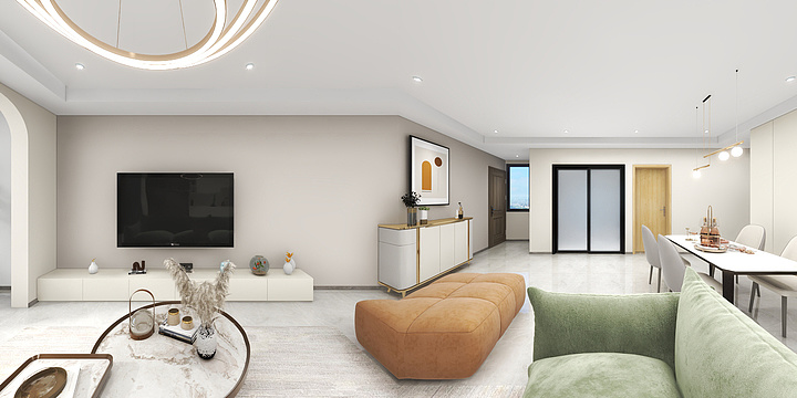 万亨-珍木家具【大华公园天下时光园6-2801】22-8-7-装修设计方案