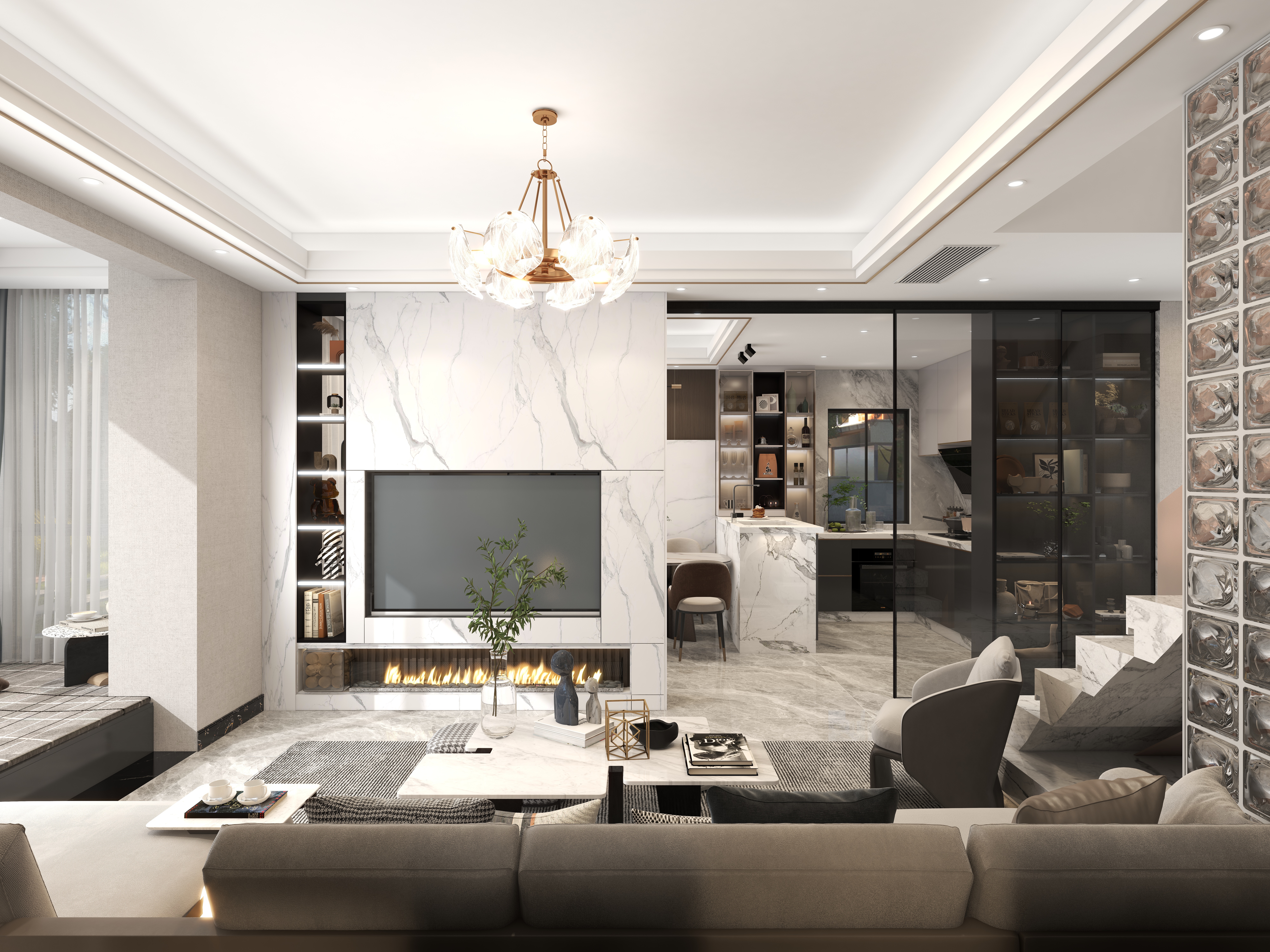 Kk.Design-壹号院首层-装修设计方案