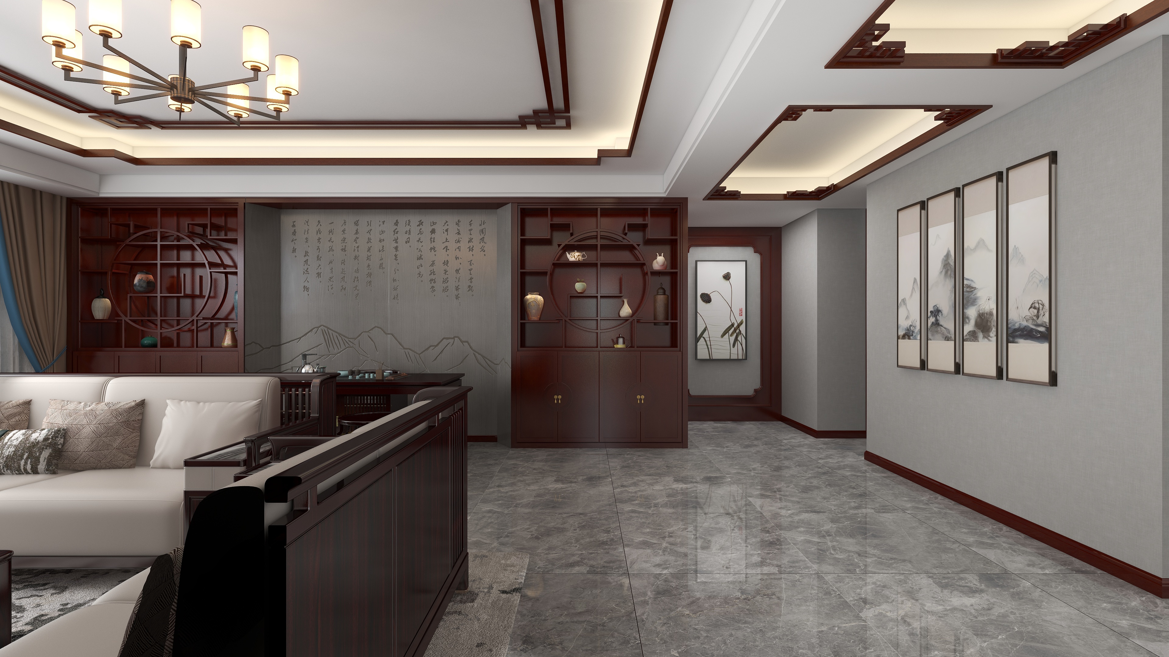 兰州居然之家银滩店-杨总瀚园2-2-2001  23.2.8最终-副本-副本-装修设计方案