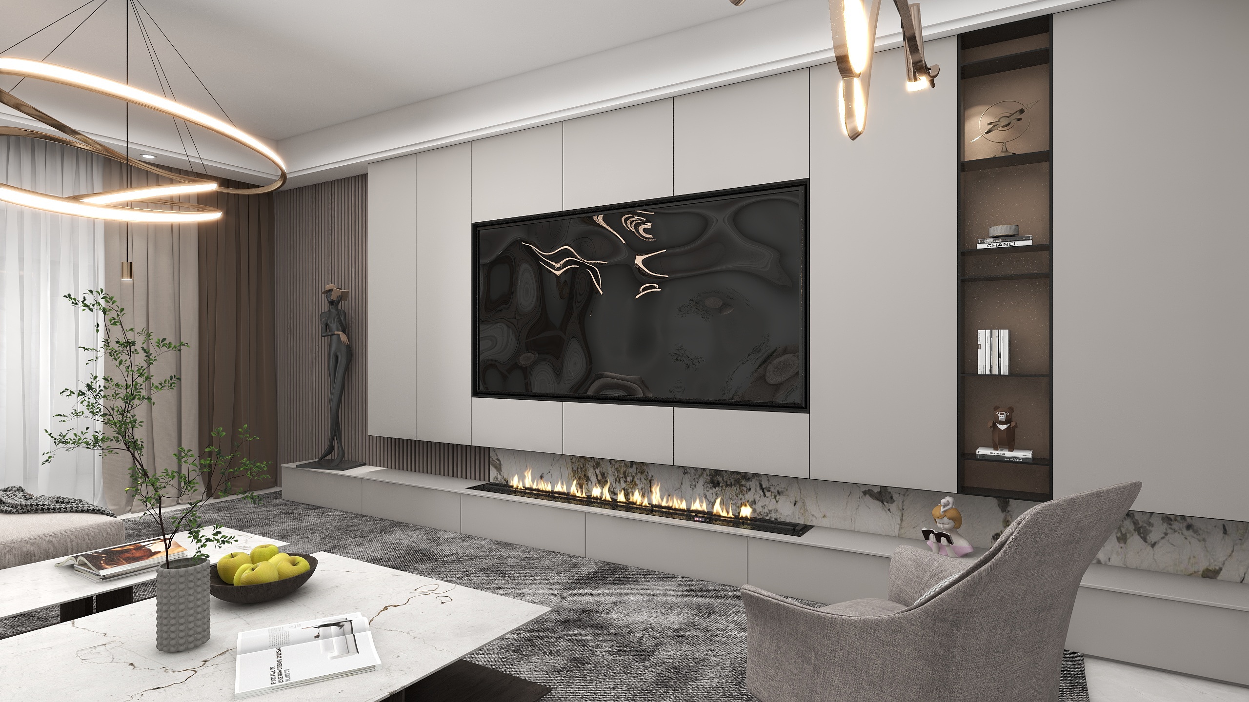 伍月10-现代简约`-装修设计方案