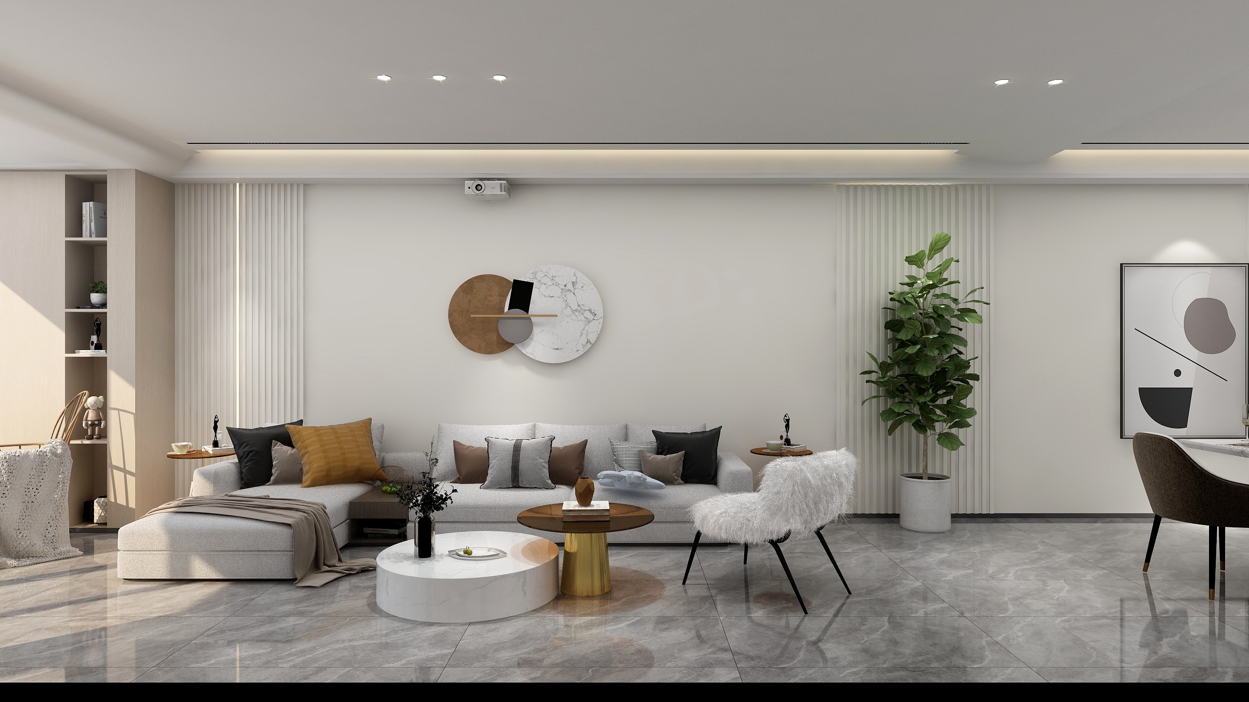 一欣舍-怀化金盾花园现代简约雅居-确认方案-装修设计方案