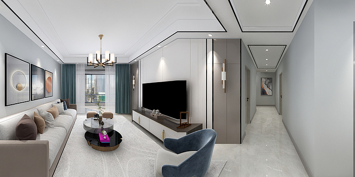 繁星设计室-鲲鹏御府-装修设计方案