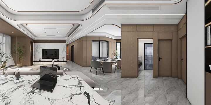 柏曼空间-李老师-城市广场1号院-副本-装修设计方案