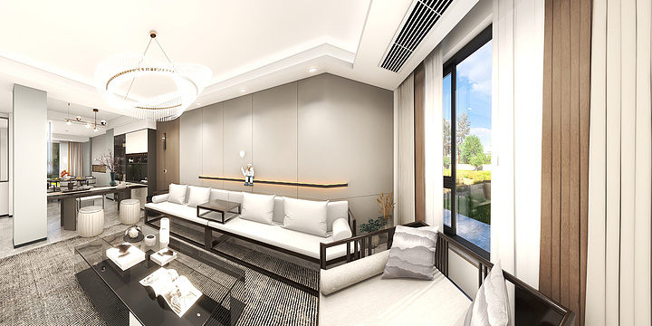 室内设计-王天富-双桥名苑别墅现代.dwg-装修设计方案